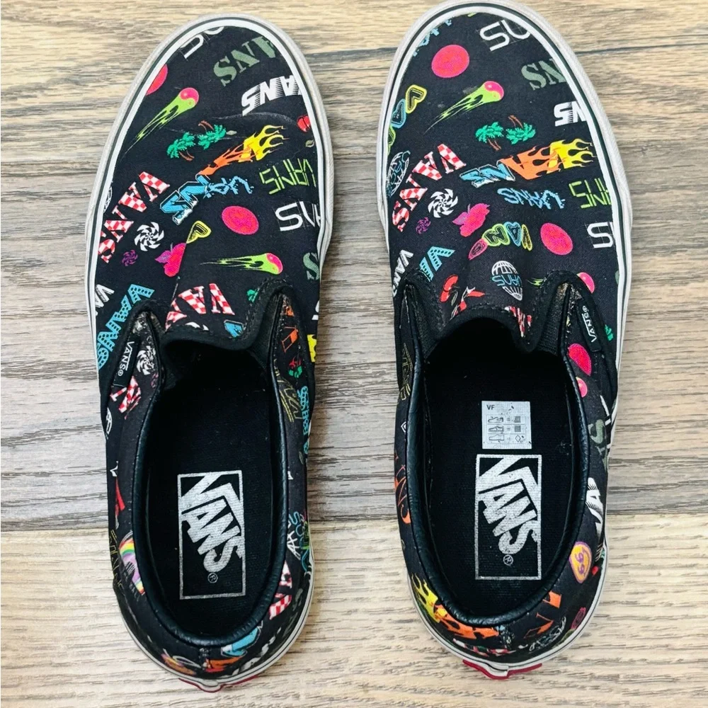 *Vans Off-the-Wall multi-logo sneakers 8.5 - Picture 3 of 7